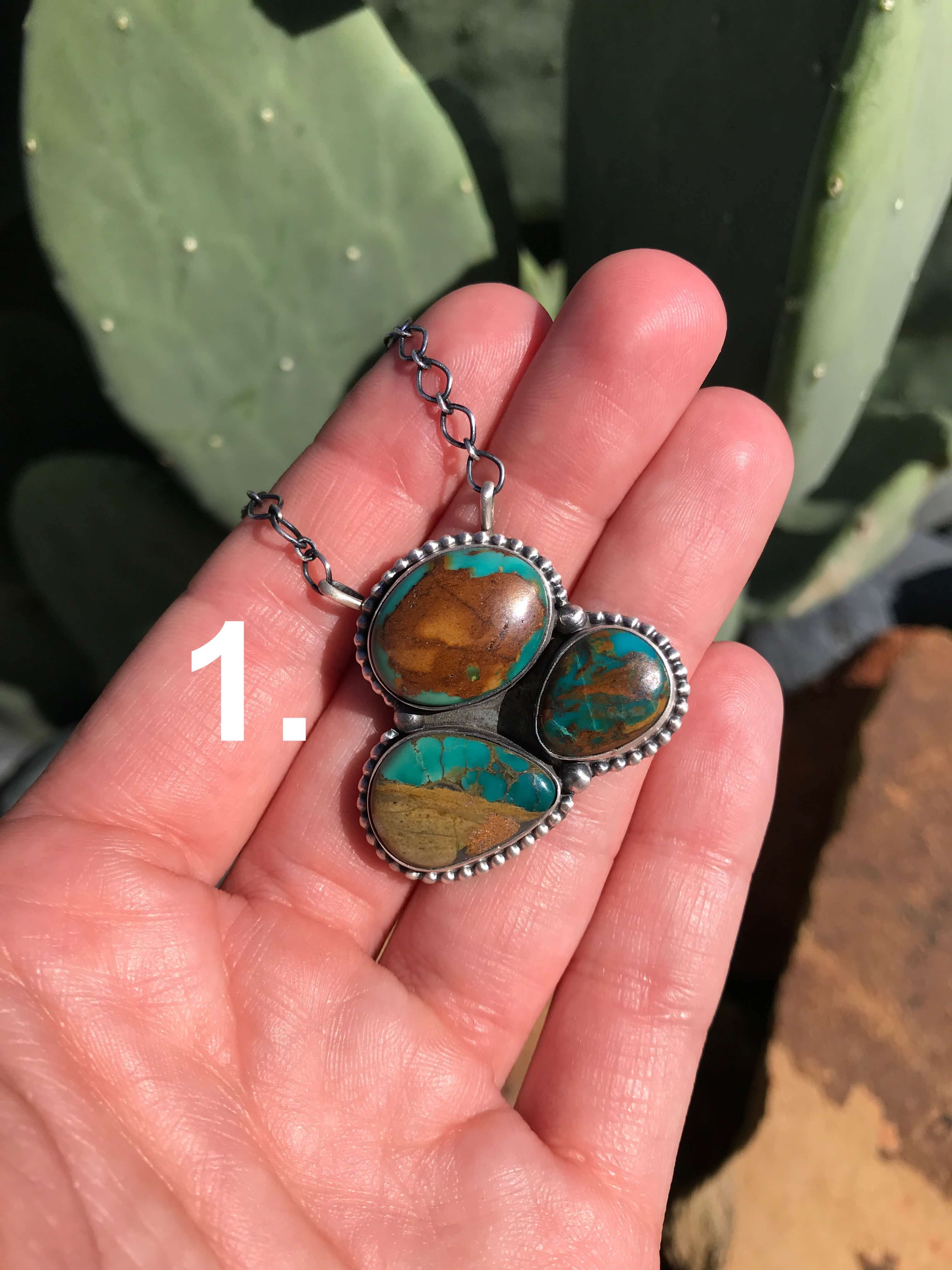 The Opelika Turquoise Necklaces – Calli Co. Silver