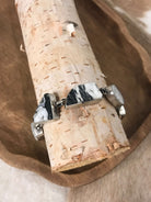 The Dekalb 5 Stone Link Bracelets, 2-Bracelets & Cuffs-Calli Co., Turquoise and Silver Jewelry, Native American Handmade, Zuni Tribe, Navajo Tribe, Brock Texas