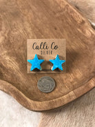 The Stardust Studs, 6-Earrings-Calli Co., Turquoise and Silver Jewelry, Native American Handmade, Zuni Tribe, Navajo Tribe, Brock Texas