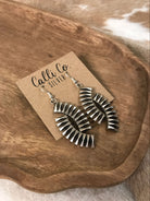 The Billini Earrings-Earrings-Calli Co., Turquoise and Silver Jewelry, Native American Handmade, Zuni Tribe, Navajo Tribe, Brock Texas