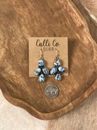 The Wallowa Dangles, 2-Earrings-Calli Co., Turquoise and Silver Jewelry, Native American Handmade, Zuni Tribe, Navajo Tribe, Brock Texas