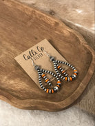 The Kinlee Hoop Earrings-Earrings-Calli Co., Turquoise and Silver Jewelry, Native American Handmade, Zuni Tribe, Navajo Tribe, Brock Texas