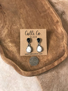 The Coolidge Dangles, 4-Earrings-Calli Co., Turquoise and Silver Jewelry, Native American Handmade, Zuni Tribe, Navajo Tribe, Brock Texas