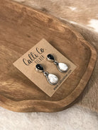 The Coolidge Dangles, 4-Earrings-Calli Co., Turquoise and Silver Jewelry, Native American Handmade, Zuni Tribe, Navajo Tribe, Brock Texas