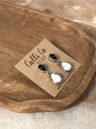 The Coolidge Dangles, 5-Earrings-Calli Co., Turquoise and Silver Jewelry, Native American Handmade, Zuni Tribe, Navajo Tribe, Brock Texas