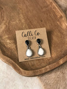 The Coolidge Dangles, 6-Earrings-Calli Co., Turquoise and Silver Jewelry, Native American Handmade, Zuni Tribe, Navajo Tribe, Brock Texas