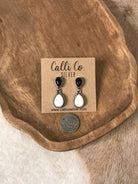 The Coolidge Dangles, 7-Earrings-Calli Co., Turquoise and Silver Jewelry, Native American Handmade, Zuni Tribe, Navajo Tribe, Brock Texas