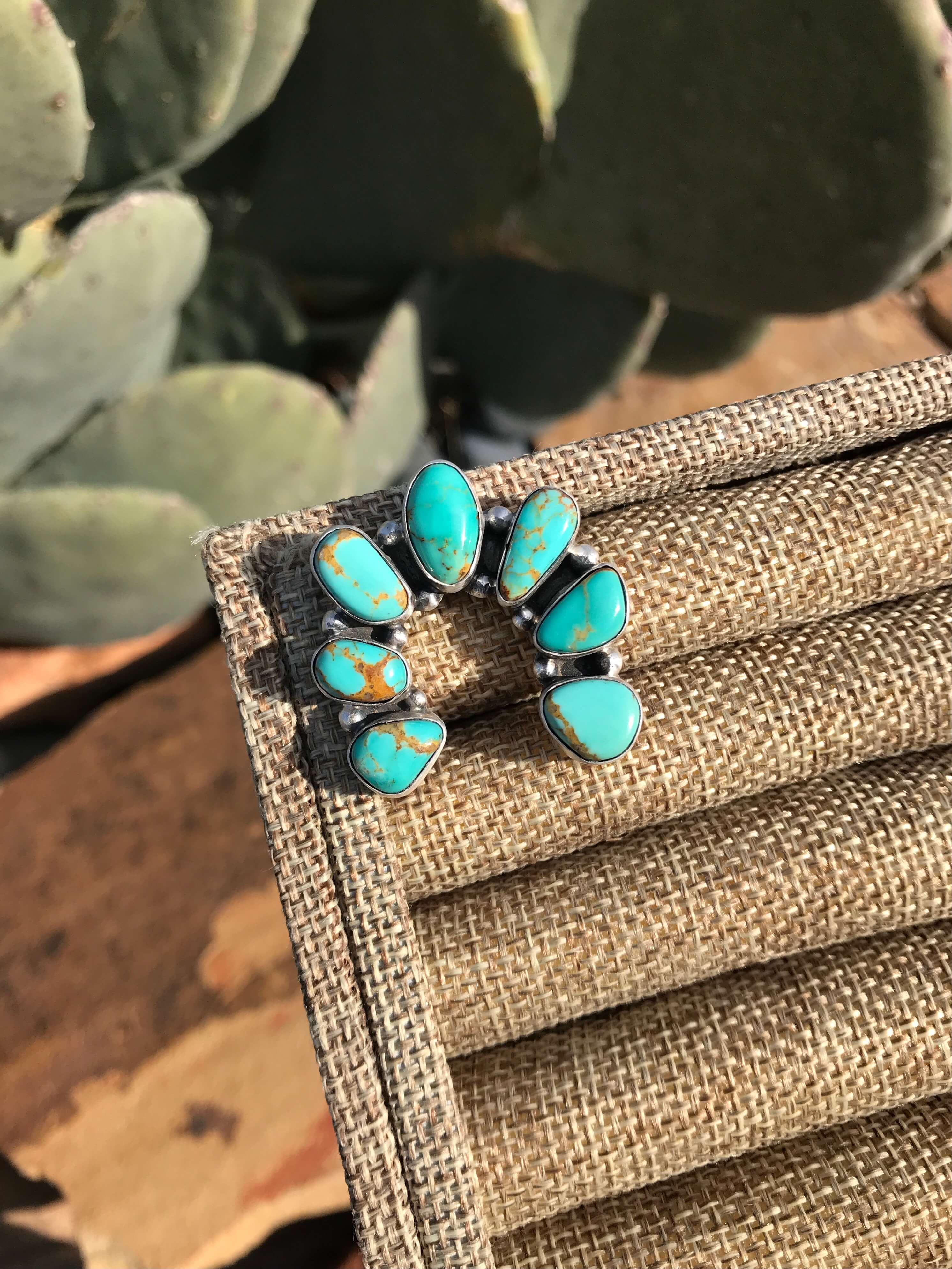 The Naja Adjustable Ring, 4-Rings-Calli Co., Turquoise and Silver Jewelry, Native American Handmade, Zuni Tribe, Navajo Tribe, Brock Texas