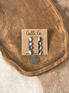 The Basiao Earrings, 4 xx-Earrings-Calli Co., Turquoise and Silver Jewelry, Native American Handmade, Zuni Tribe, Navajo Tribe, Brock Texas