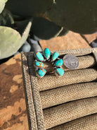 The Naja Adjustable Ring, 4-Rings-Calli Co., Turquoise and Silver Jewelry, Native American Handmade, Zuni Tribe, Navajo Tribe, Brock Texas