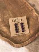 The Basiao Earrings, 5-Earrings-Calli Co., Turquoise and Silver Jewelry, Native American Handmade, Zuni Tribe, Navajo Tribe, Brock Texas