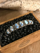 The Scotia Cuff, 1-Bracelets & Cuffs-Calli Co., Turquoise and Silver Jewelry, Native American Handmade, Zuni Tribe, Navajo Tribe, Brock Texas