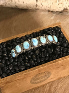The Scotia Cuff, 2-Bracelets & Cuffs-Calli Co., Turquoise and Silver Jewelry, Native American Handmade, Zuni Tribe, Navajo Tribe, Brock Texas