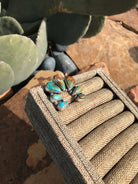 The Naja Adjustable Ring, 3-Rings-Calli Co., Turquoise and Silver Jewelry, Native American Handmade, Zuni Tribe, Navajo Tribe, Brock Texas