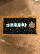The Scotia Cuff, 2-Bracelets & Cuffs-Calli Co., Turquoise and Silver Jewelry, Native American Handmade, Zuni Tribe, Navajo Tribe, Brock Texas
