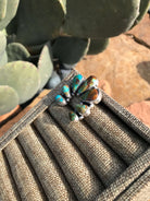 The Naja Adjustable Ring, 3-Rings-Calli Co., Turquoise and Silver Jewelry, Native American Handmade, Zuni Tribe, Navajo Tribe, Brock Texas