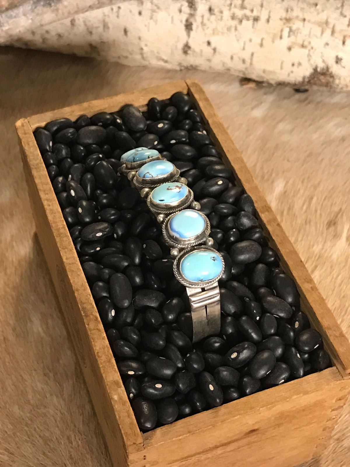 The Scotia Cuff, 2-Bracelets & Cuffs-Calli Co., Turquoise and Silver Jewelry, Native American Handmade, Zuni Tribe, Navajo Tribe, Brock Texas