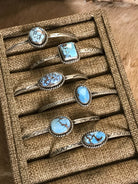 The Washita Cuffs-Bracelets & Cuffs-Calli Co., Turquoise and Silver Jewelry, Native American Handmade, Zuni Tribe, Navajo Tribe, Brock Texas