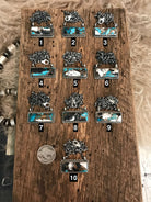 The Big Chief Necklaces in Kingman x White Buffalo-Necklaces-Calli Co., Turquoise and Silver Jewelry, Native American Handmade, Zuni Tribe, Navajo Tribe, Brock Texas