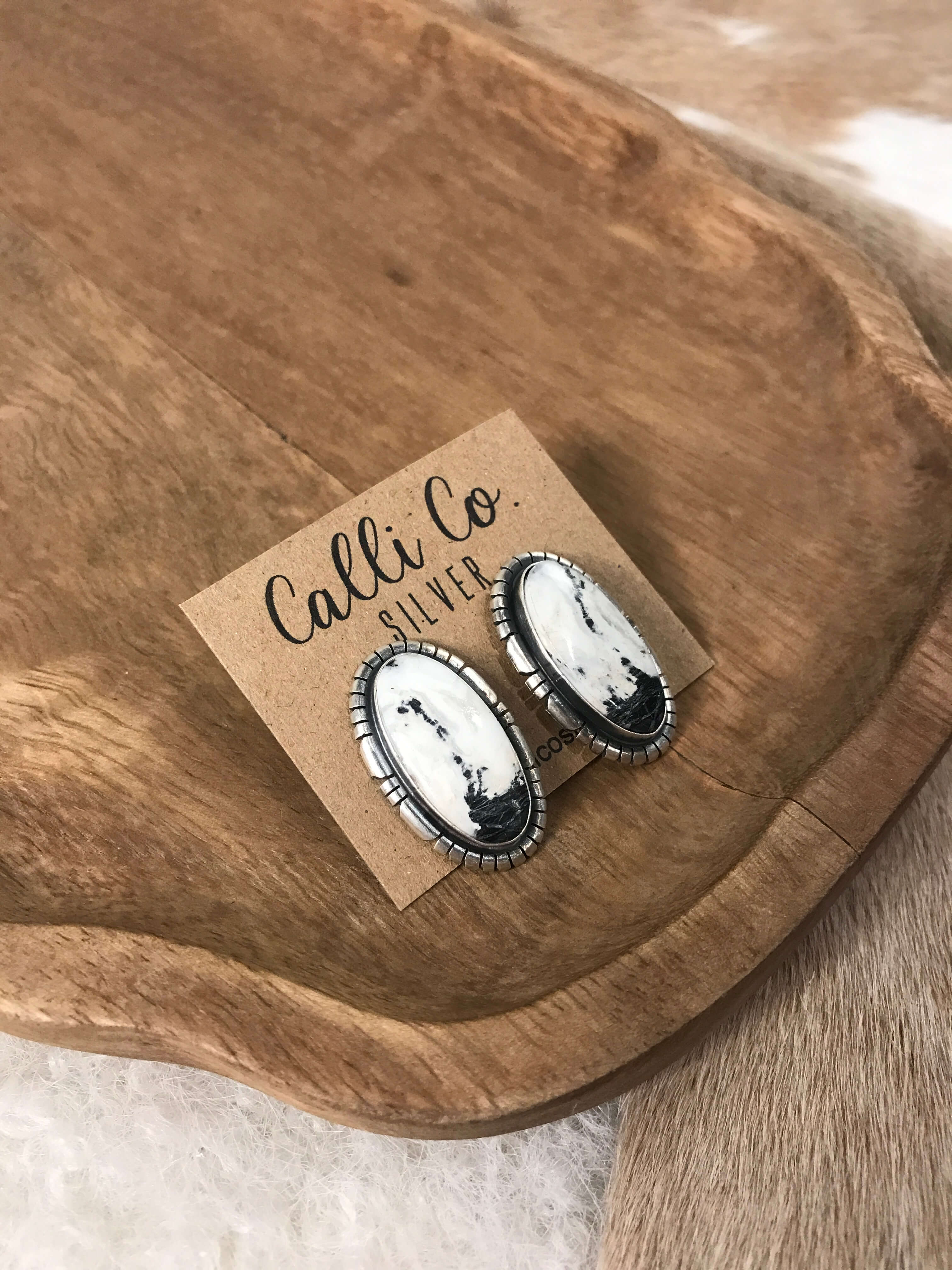 The Favorite Studs, 5-Earrings-Calli Co., Turquoise and Silver Jewelry, Native American Handmade, Zuni Tribe, Navajo Tribe, Brock Texas