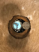 The Stinnett Turquoise Adjustable Ring, 9-Rings-Calli Co., Turquoise and Silver Jewelry, Native American Handmade, Zuni Tribe, Navajo Tribe, Brock Texas
