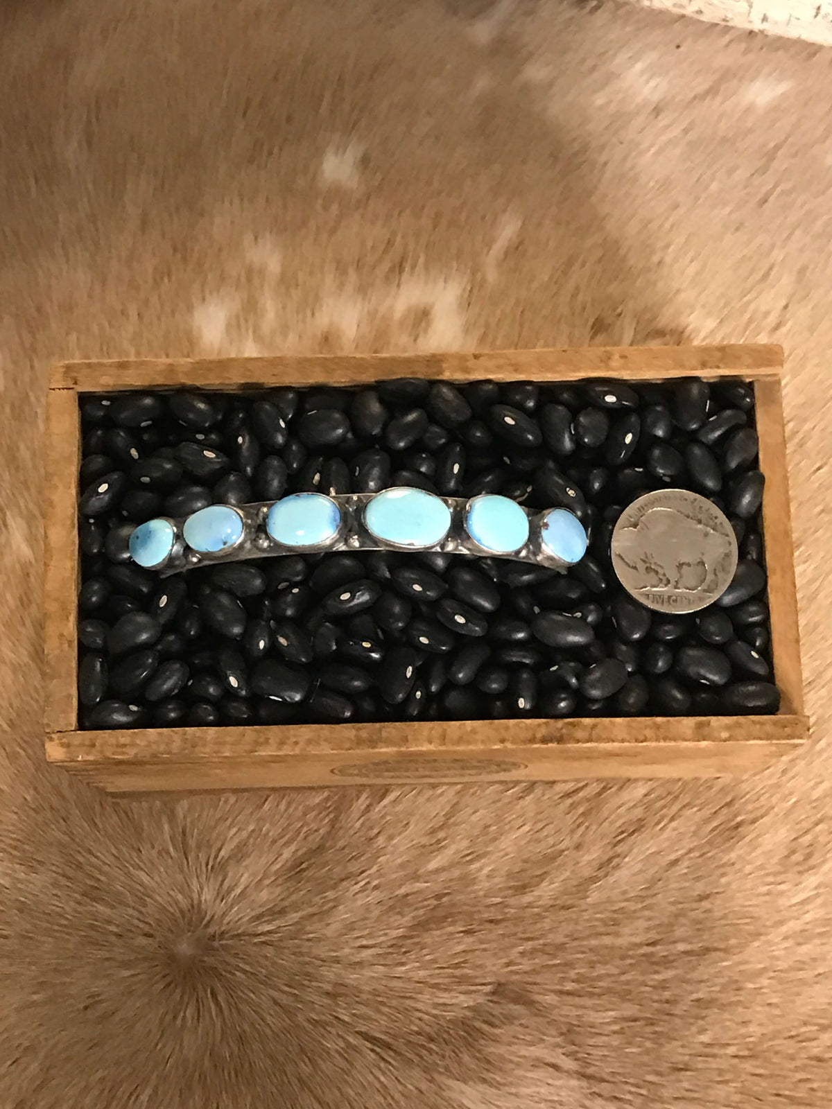 The Mokena Cuff, 2-Bracelets & Cuffs-Calli Co., Turquoise and Silver Jewelry, Native American Handmade, Zuni Tribe, Navajo Tribe, Brock Texas