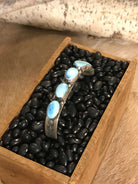 The Mokena Cuff, 2-Bracelets & Cuffs-Calli Co., Turquoise and Silver Jewelry, Native American Handmade, Zuni Tribe, Navajo Tribe, Brock Texas