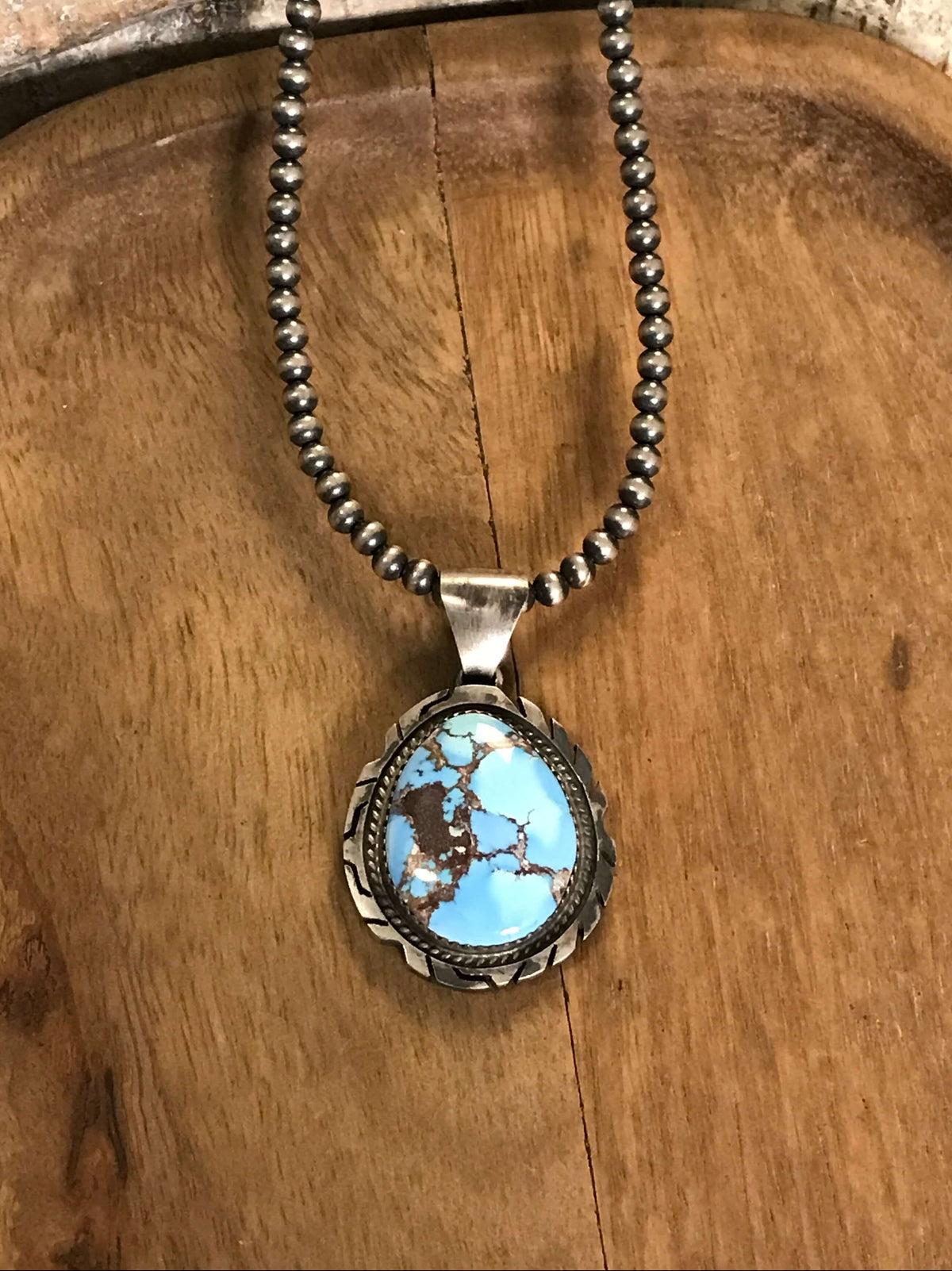 The Dimmit Golden Hills Pendant-Pendants-Calli Co., Turquoise and Silver Jewelry, Native American Handmade, Zuni Tribe, Navajo Tribe, Brock Texas