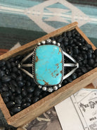 The Odyssey Cuff, 8-Bracelets & Cuffs-Calli Co., Turquoise and Silver Jewelry, Native American Handmade, Zuni Tribe, Navajo Tribe, Brock Texas