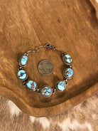 The Norland Link Bracelet, 3-Bracelets & Cuffs-Calli Co., Turquoise and Silver Jewelry, Native American Handmade, Zuni Tribe, Navajo Tribe, Brock Texas