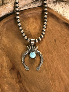 The Naja Pendant, 5-Pendants-Calli Co., Turquoise and Silver Jewelry, Native American Handmade, Zuni Tribe, Navajo Tribe, Brock Texas