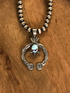 The Naja Pendant, 10-Pendants-Calli Co., Turquoise and Silver Jewelry, Native American Handmade, Zuni Tribe, Navajo Tribe, Brock Texas