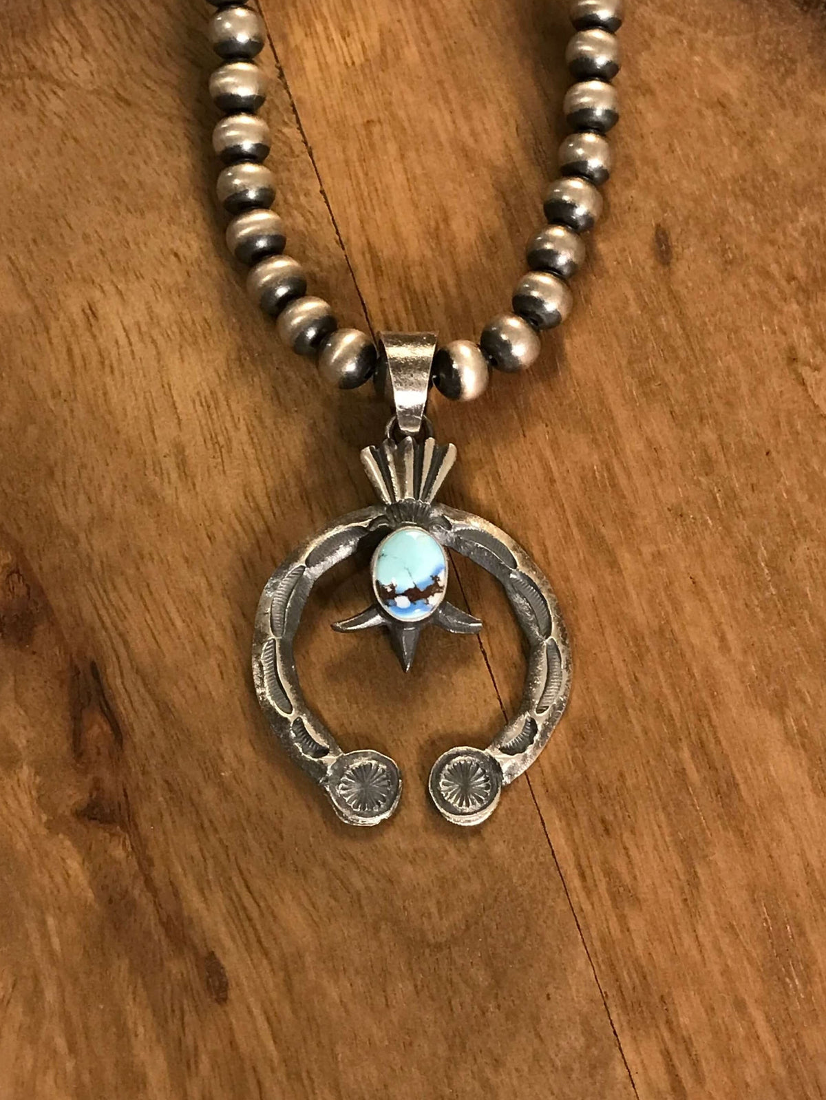 The Naja Pendant, 10-Pendants-Calli Co., Turquoise and Silver Jewelry, Native American Handmade, Zuni Tribe, Navajo Tribe, Brock Texas