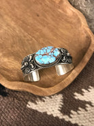 The Allamore Cuff-Bracelets & Cuffs-Calli Co., Turquoise and Silver Jewelry, Native American Handmade, Zuni Tribe, Navajo Tribe, Brock Texas