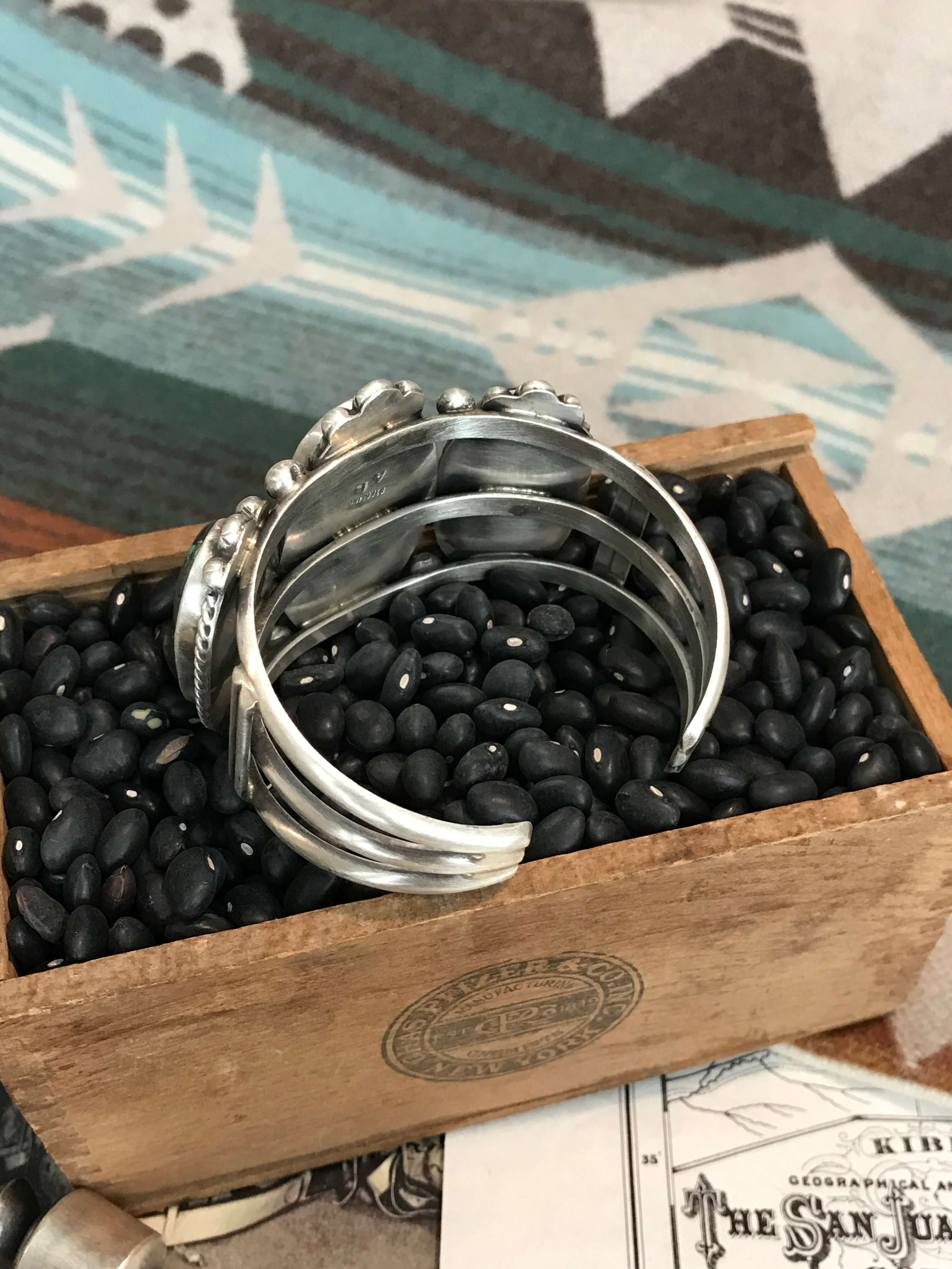 Sterling Silver Black Jack Cuff | Calli Co. Silver | Fort Worth, TX