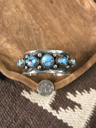 The Arya Cuff-Bracelets & Cuffs-Calli Co., Turquoise and Silver Jewelry, Native American Handmade, Zuni Tribe, Navajo Tribe, Brock Texas