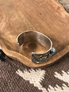 The Arya Cuff-Bracelets & Cuffs-Calli Co., Turquoise and Silver Jewelry, Native American Handmade, Zuni Tribe, Navajo Tribe, Brock Texas