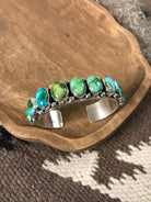 The Embers Cuff-Bracelets & Cuffs-Calli Co., Turquoise and Silver Jewelry, Native American Handmade, Zuni Tribe, Navajo Tribe, Brock Texas