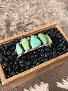 The Sadler Cuff, 7-Bracelets & Cuffs-Calli Co., Turquoise and Silver Jewelry, Native American Handmade, Zuni Tribe, Navajo Tribe, Brock Texas