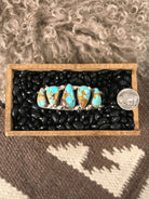 The Sadler Cuff, 8-Bracelets & Cuffs-Calli Co., Turquoise and Silver Jewelry, Native American Handmade, Zuni Tribe, Navajo Tribe, Brock Texas