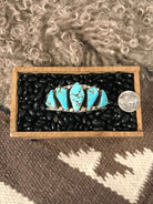 The Sadler Cuff, 12-Bracelets & Cuffs-Calli Co., Turquoise and Silver Jewelry, Native American Handmade, Zuni Tribe, Navajo Tribe, Brock Texas