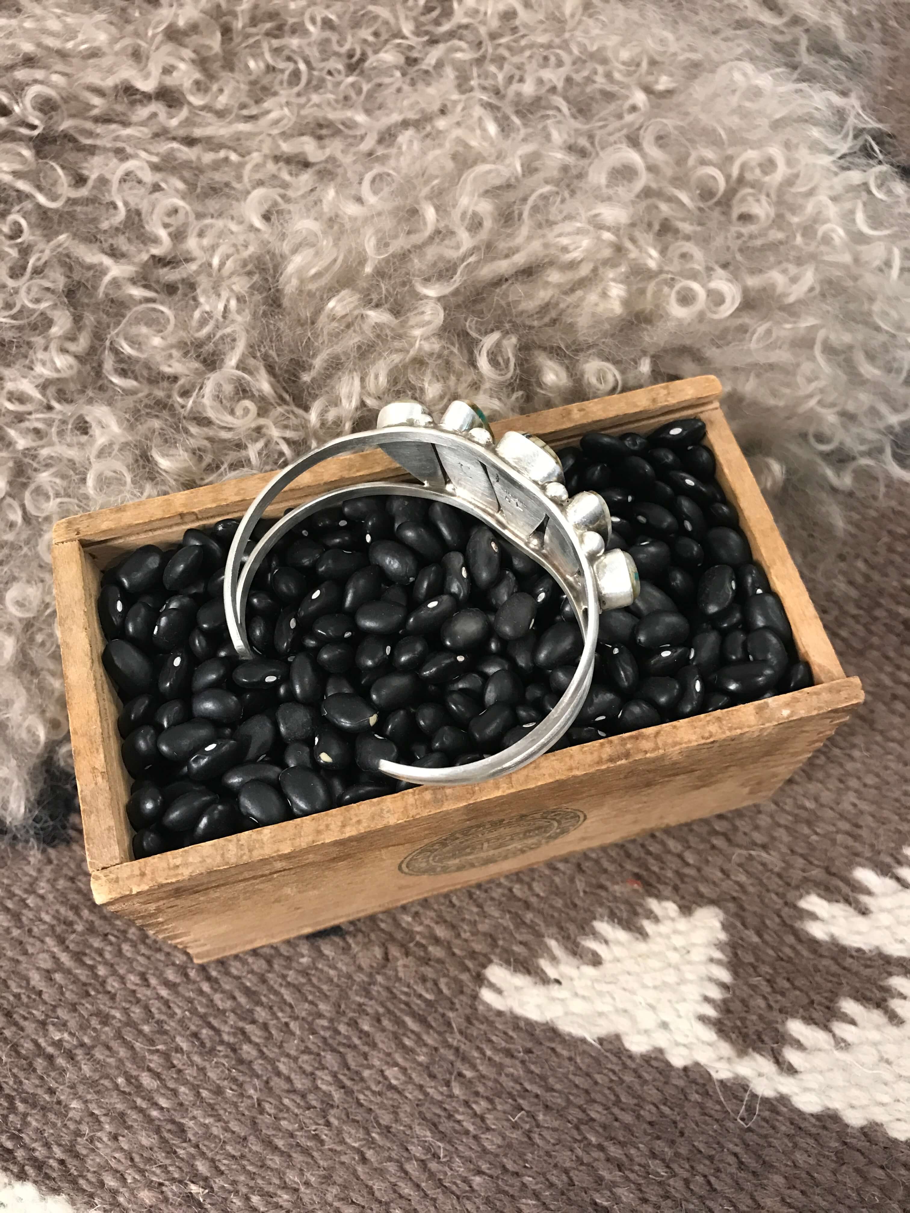 The Sadler Cuff, 15-Bracelets & Cuffs-Calli Co., Turquoise and Silver Jewelry, Native American Handmade, Zuni Tribe, Navajo Tribe, Brock Texas