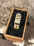 The Sadler Cuff, 17-Bracelets & Cuffs-Calli Co., Turquoise and Silver Jewelry, Native American Handmade, Zuni Tribe, Navajo Tribe, Brock Texas