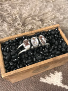 The Triple Stone Cuff, 11-Bracelets & Cuffs-Calli Co., Turquoise and Silver Jewelry, Native American Handmade, Zuni Tribe, Navajo Tribe, Brock Texas