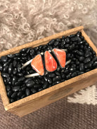 The Triple Stone Cuff, 12-Bracelets & Cuffs-Calli Co., Turquoise and Silver Jewelry, Native American Handmade, Zuni Tribe, Navajo Tribe, Brock Texas