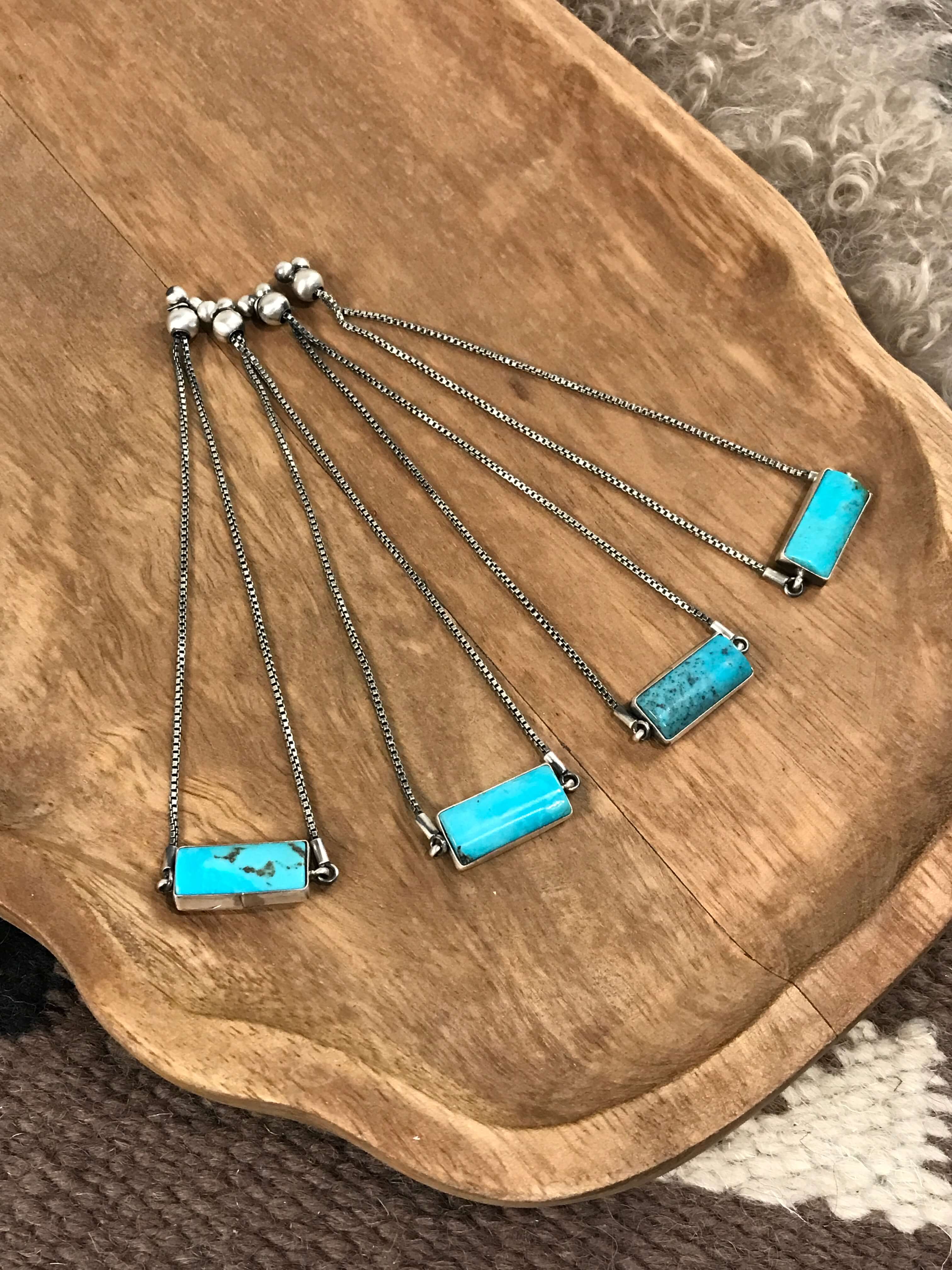 The Waddell Bolo Bracelets-Bracelets & Cuffs-Calli Co., Turquoise and Silver Jewelry, Native American Handmade, Zuni Tribe, Navajo Tribe, Brock Texas
