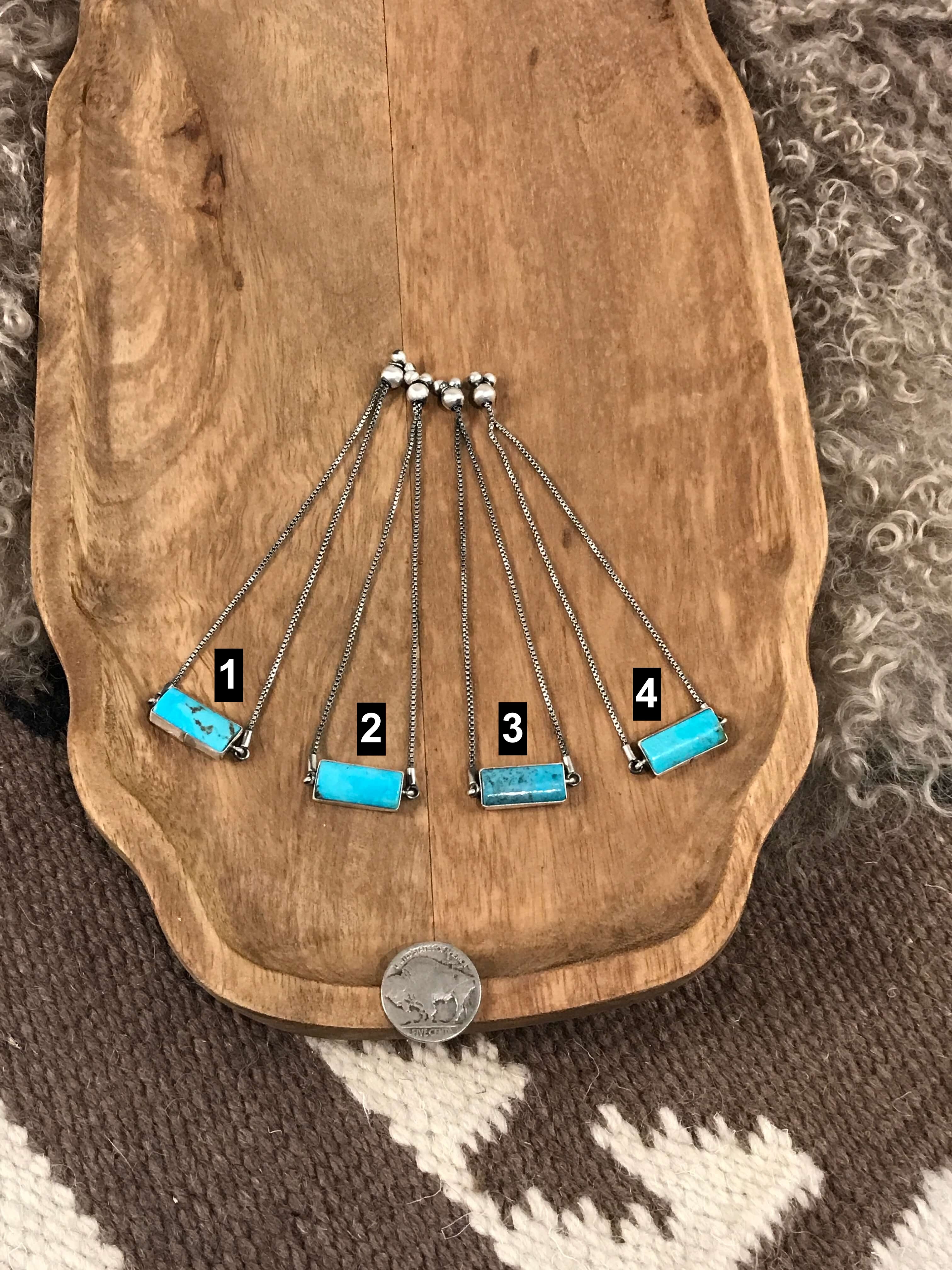 The Waddell Bolo Bracelets-Bracelets & Cuffs-Calli Co., Turquoise and Silver Jewelry, Native American Handmade, Zuni Tribe, Navajo Tribe, Brock Texas