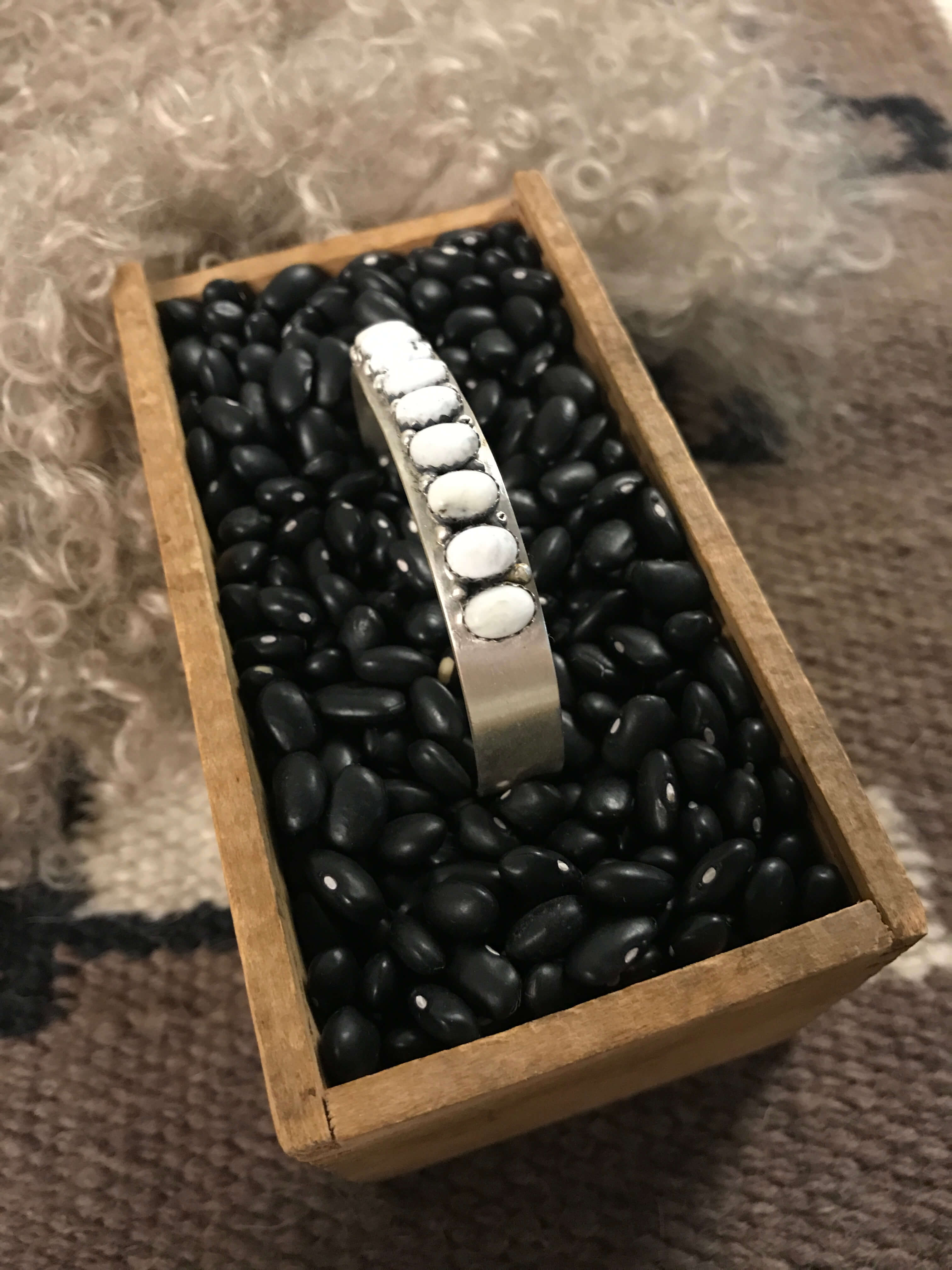 The Vivianne Cuff, 2-Bracelets & Cuffs-Calli Co., Turquoise and Silver Jewelry, Native American Handmade, Zuni Tribe, Navajo Tribe, Brock Texas