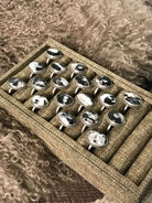 The Kent Rings-Rings-Calli Co., Turquoise and Silver Jewelry, Native American Handmade, Zuni Tribe, Navajo Tribe, Brock Texas