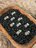 The Thorold Rings-Rings-Calli Co., Turquoise and Silver Jewelry, Native American Handmade, Zuni Tribe, Navajo Tribe, Brock Texas